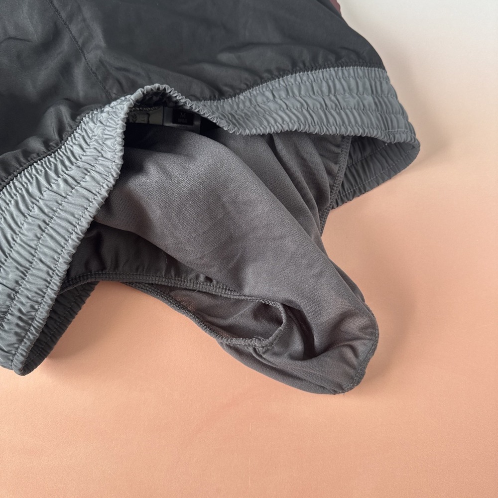 Authentic American Heritage Women's Size M SO Shortie Running‎ Shorts Black/Gray - Picture 9 of 11